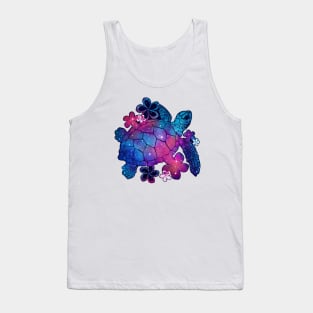 Sea Turtle in the Stars Tank Top